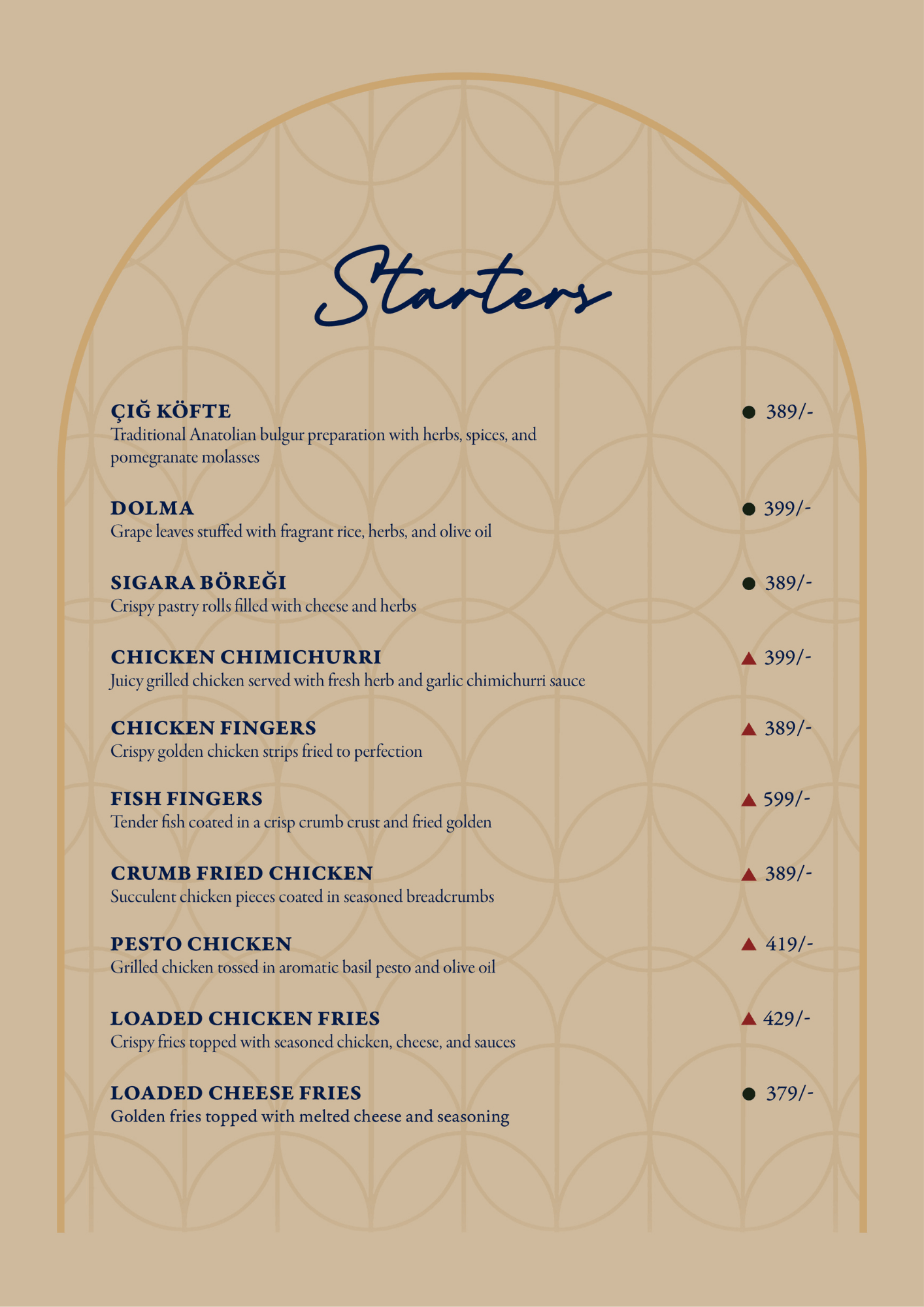 Menu Page 2